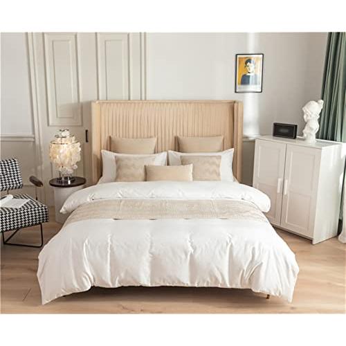 【並行輸入品】 Fudaiki Bed Runner Solid Quilted Fleece Bed Throws for Foot of B_4