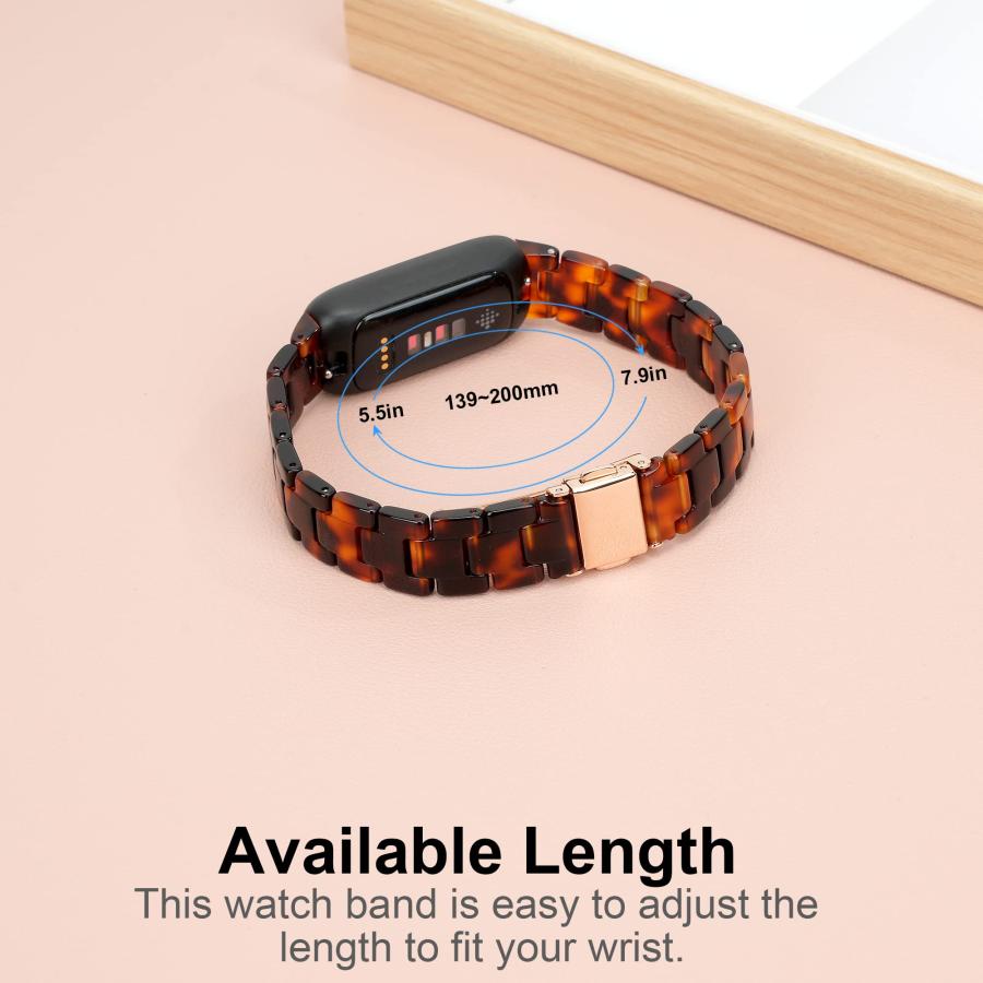 【並行輸入品】LAREDTREE レディース ガールズ Fitbit Inspire 3用バンド 樹脂製 腕時計バンド 交換用ストラップ 調節可_9