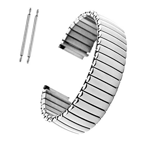 【並行輸入品】 Blekon Original Stainless Steel Women's Stretch Watch Band   Fleの画像