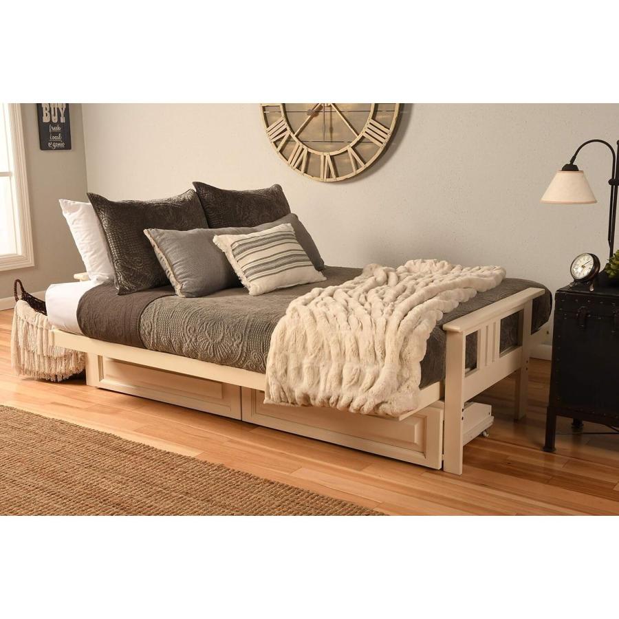 【並行輸入品】 HomeStock Full Size Futon Frame with Mattress   Convertible Sofaの画像