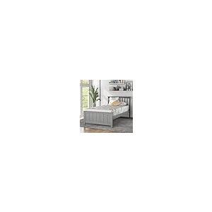【並行輸入品】 CITYLIGHT Twin Bed Frames for Kids，Wood Twin Size Platform Bed F_2