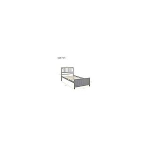 【並行輸入品】 CITYLIGHT Twin Bed Frames for Kids，Wood Twin Size Platform Bed F_8