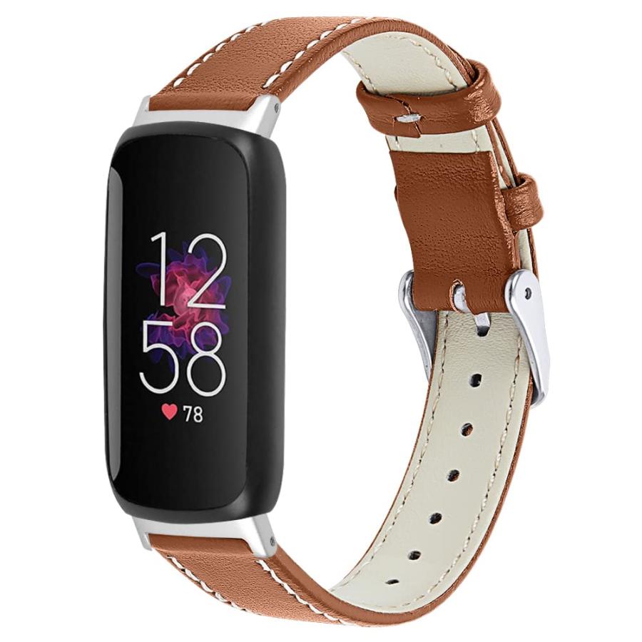 【並行輸入品】本革バンド 2本パック Fitbit Inspire 3 スマートウォッチ対応 Fitbit Inspire3 交換用リストバンド_6