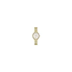 【並行輸入品】Bulova レディース クラシック 3針クォーツウォッチ クリスタルアクセント マザーオブパールダイヤル 29mm, ゴールドトの画像