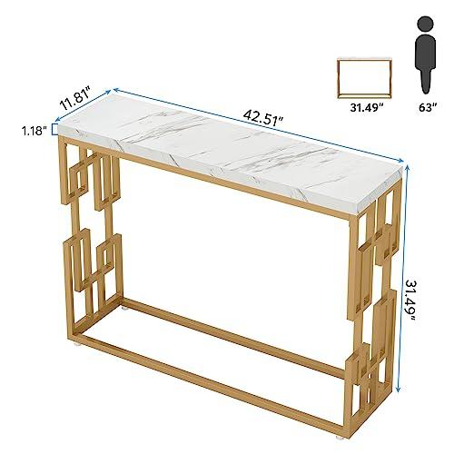 【並行輸入品】 Tribesigns Modern Console Table for Entryway， 42.5 Inch Behind S_4