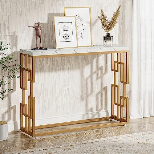 【並行輸入品】 Tribesigns Modern Console Table for Entryway， 42.5 Inch Behind S_7
