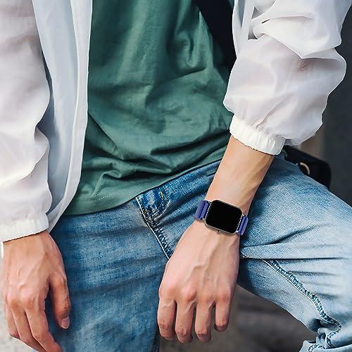 【並行輸入品】Lzwldan 8本パック 伸縮性ナイロン腕時計バンド Amazfit GTS/GTS 2/GTS 2 mini/GTS 2e/G_9