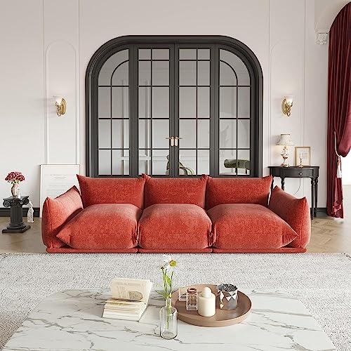 【並行輸入品】 JACH Mid Century Modern Comfy 3 Seater Couch， Chenille Sectional_4