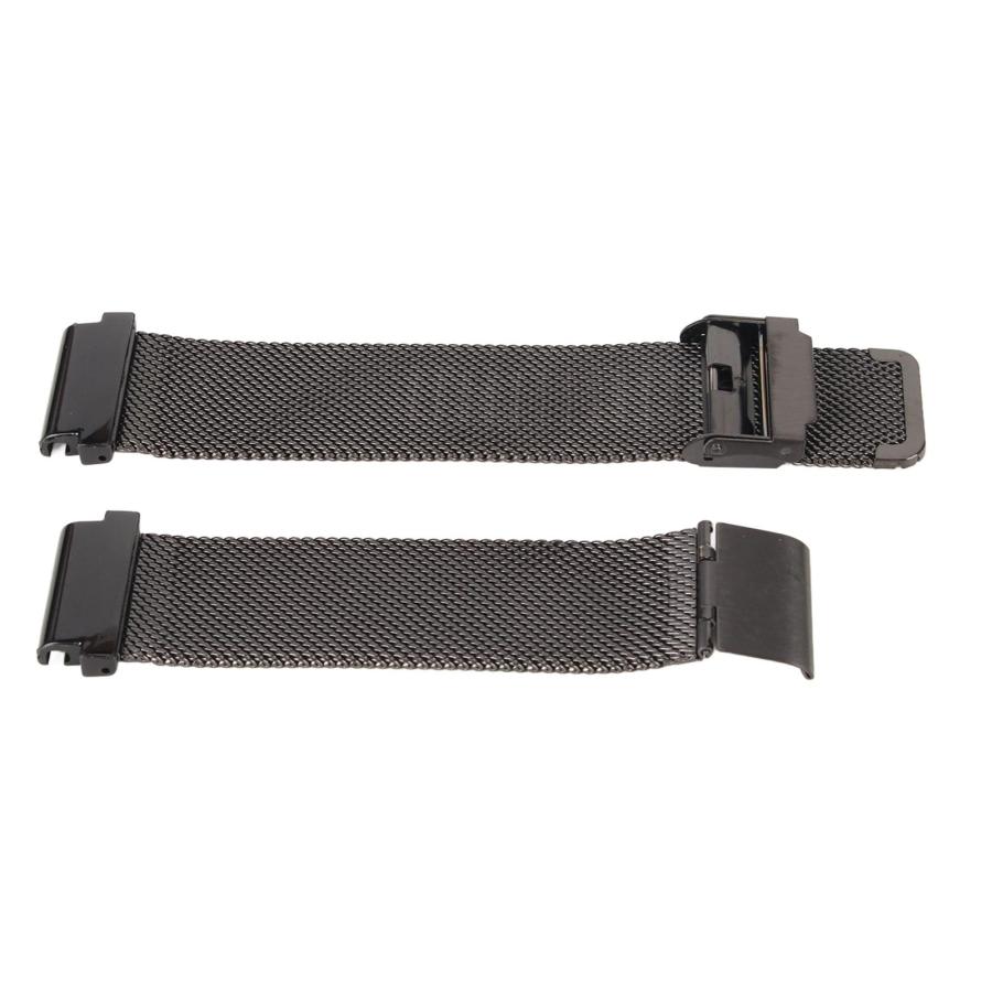 【並行輸入品】腕時計ストラップ 22mm ステンレススチール メッシュ 調節可能 交換用バンド Amazfit Falcon T REX 2 U_3