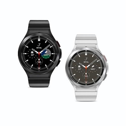 【並行輸入品】Samsung Galaxy Watch4 クラシックメタルリンクバンド Lサイズ シルバー 46mm専用 クリーニングクロス付き_7