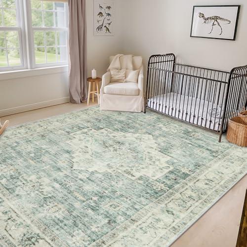 【並行輸入品】 LIVEBOX Washable Area Rug 8x10 Rugs for Living Room Bedroom， Non_1