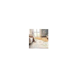 【並行輸入品】Lahome ボーホーエリアラグ リビングルーム用 9x12インチ 洗濯可能 ノンスリップ ラージラグ ダイニングルーム用 超_1