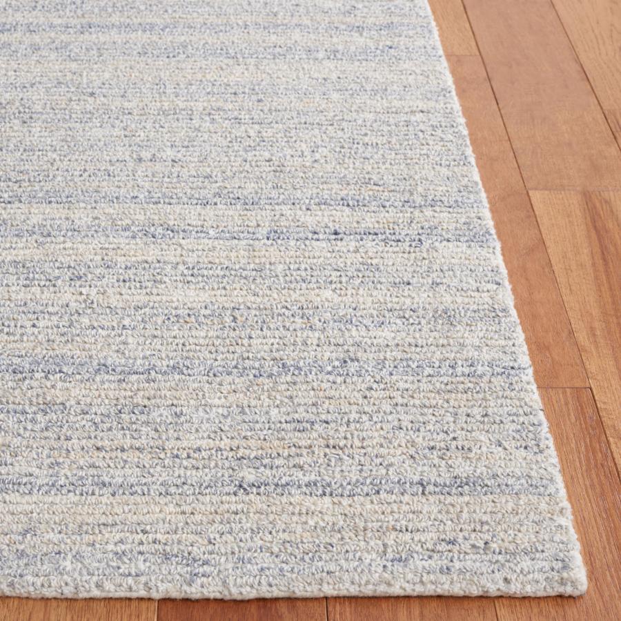 【並行輸入品】 SAFAVIEH Ebony Collection Area Rug 3' x 5'， Blue & Grey， Handm_3