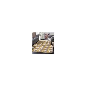 【並行輸入品】 SAFAVIEH Genre Collection Area Rug 4' x 6'， Grey & Gold， Handm_2