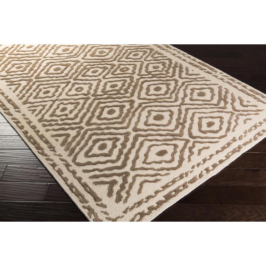 【並行輸入品】 Mark\u0026Day Wool Rugs, 5x8 Ashland Modern Taupe/Beige Area Rug, Bei_3