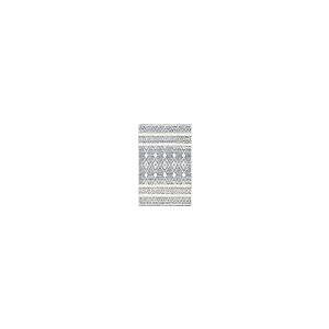 【並行輸入品】 Mark&Day Area Rugs， 5x7 Rolla Global Slate Blue/Cream Area Rug，_5