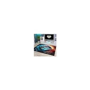 【並行輸入品】 Lacut Game Area Rug Teen Boys Carpet， 3D Gaming Rugs Gamepad Con_2