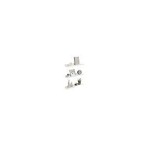 【並行輸入品】 SONGMICS Floating Shelves， Set of 3 Wall Shelves， 31.5 Inch Wide