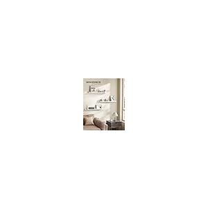 【並行輸入品】 SONGMICS Floating Shelves， Set of 3 Wall Shelves， 31.5 Inch Wide