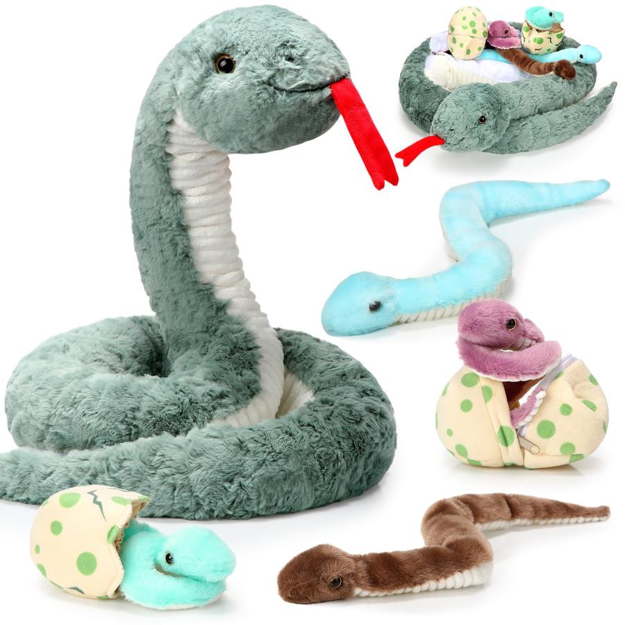 ぬいぐるみ  little snake Little Snake リトルスネーク 小さなヘビ 小さい みどりのへび 緑 を