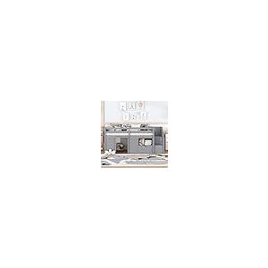 【並行輸入品】 Bellemave Low Loft Bed with Stairs， Twin Size Storage Loft Bed F_8