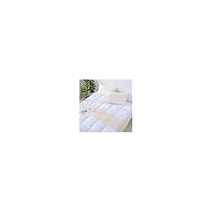 【並行輸入品】EVOLIVE Microfiber Mattress Topper Mattress Pad Pillow Cover Quil_5
