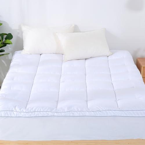 【並行輸入品】EVOLIVE Microfiber Mattress Topper Mattress Pad Pillow Cover Quil_7