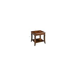 【並行輸入品】PADMA HOUSE 無垢材エンドテーブル 棚付き ヴィンテージ長方形ソファサイドテーブル デュアル砂時計テーブルトップ アパー_8