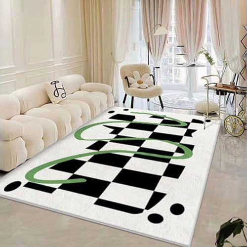 【並行輸入品】 HUHJYUGE Super Soft Shaggy Fluffy Carpets， Upgrade Durable Recta_1