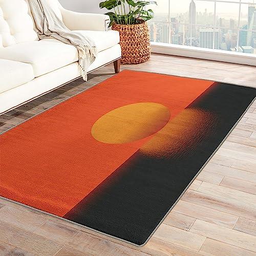 並行輸入品】 Sunset Rugs for Living Room Rug & Home Decor 5x7