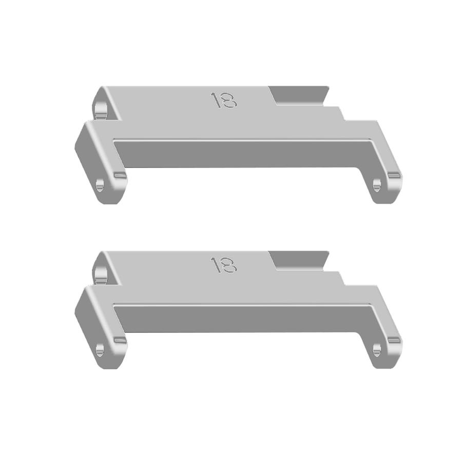 【並行輸入品】腕時計ストラップコネクターラグアダプタークイックリリースメタルリンクアタッチメント 18mm〜20mmブレスレットウォッチバンド2_2