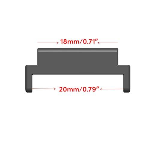 【並行輸入品】腕時計ストラップコネクターラグアダプタークイックリリースメタルリンクアタッチメント 18mm〜20mmブレスレットウォッチバンド2_9