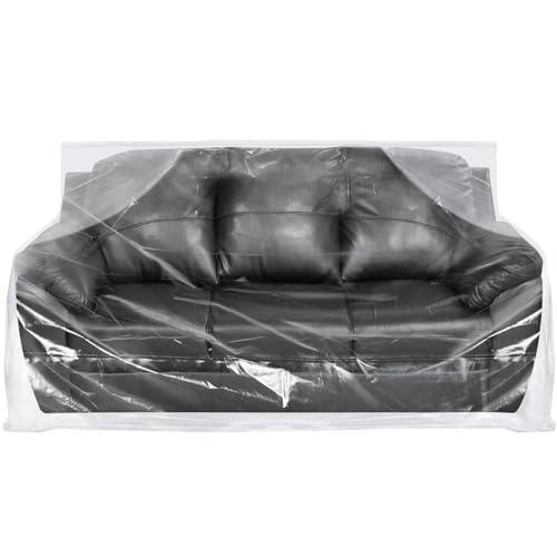 【並行輸入品】Yotelab Plastic Couch Cover for Moving，Sofa Bag Cover Protector，F