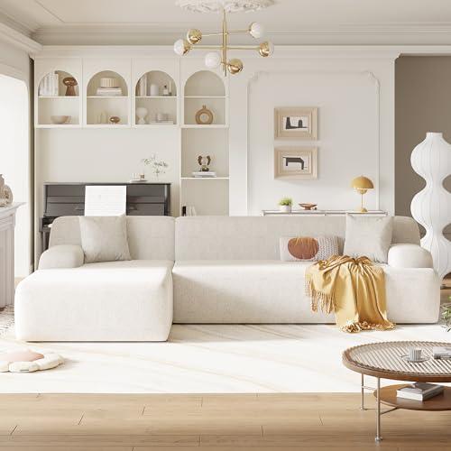 【並行輸入品】 HanStrong Modular Sectional Sofa Couch 109" Sponge Upholstered C_1