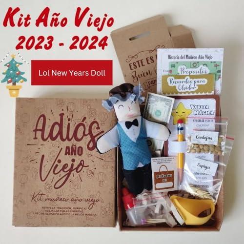 並行輸入品】RUUFE お正月人形 アニョ ビエホキット y velas navide