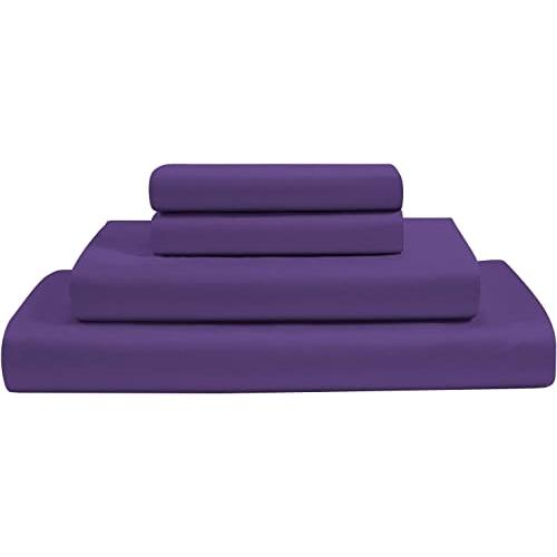 【並行輸入品】 snowhomes King Size Bed Sheet Set 800 Thread Count 4 PCs Premium
