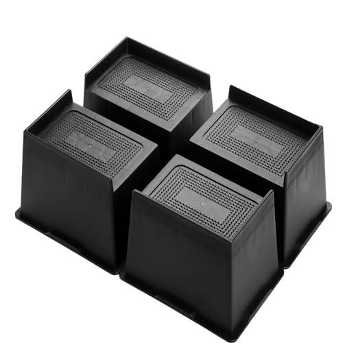 【並行輸入品】JONHWI 特大ベッドライザー キング家具ライザー 6インチ上げブロック ベッド カウチ デスク ソファ テーブルリフト用 家具_1