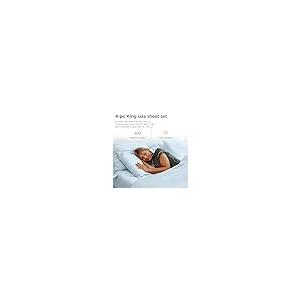 【並行輸入品】 Threadmill Egyptian Cotton Sheets for King Size Bed | 100% Certi_5