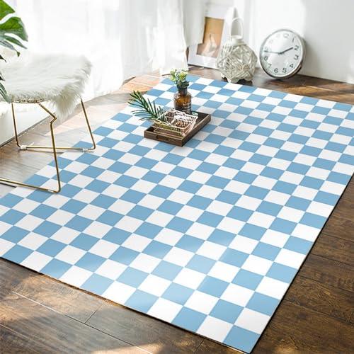 【並行輸入品】 Lifup Checkered Area Rug for Living Room and Bedroom， Moroccan C_1
