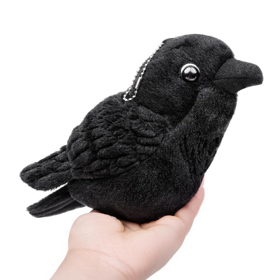 並行輸入品】Frankiezhou Home カラスのぬいぐるみキーチェーン