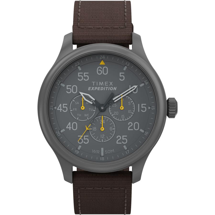 並行輸入品】Timex Expedition Field クロノグラフ 43mm メンズ 