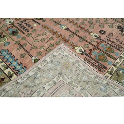 【並行輸入品】 CSILLA HOUSE Hand Knotted Oriental Turkish Oushak Rug 6X9 ft   Pの画像