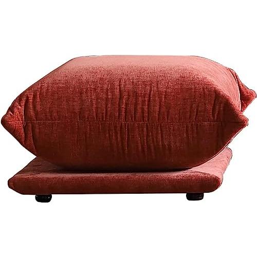 【並行輸入品】 JACH Mid Century Comfy Ottoman， Chenille Sofa Footrest Couch wit_1