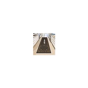 【並行輸入品】 Rugendary Keep Off Runner Rug for Kitchen Hallway Black Bronze S_8
