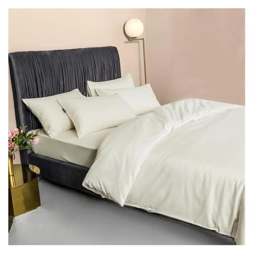 【並行輸入品】 ADovz Yellow Solid Color Duvet Cover Set 400TC Egyptian Cotton L