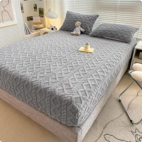 【並行輸入品】 YOCOVER Flannel Mattress Protector for Cal King Queen Full Twin，