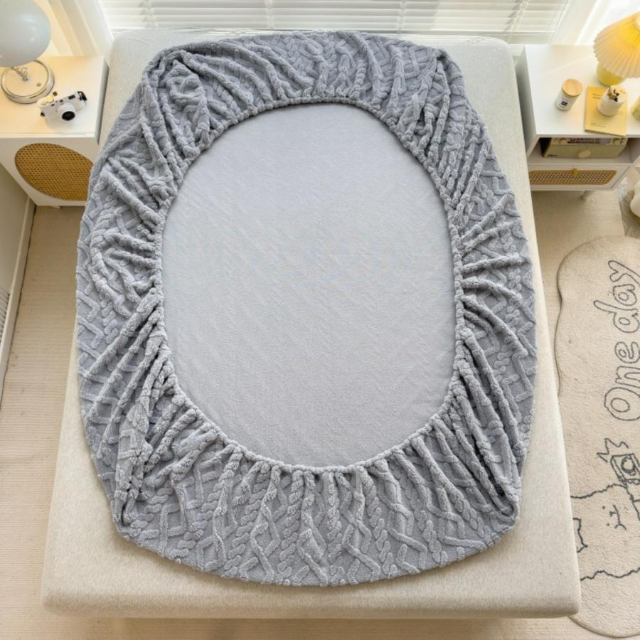 【並行輸入品】 YOCOVER Flannel Mattress Protector for Cal King Queen Full Twin，