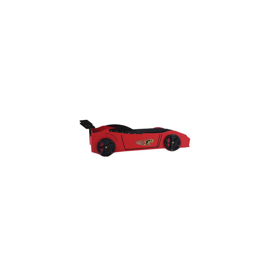 【並行輸入品】 HomeStock Twin Car Bed for Kids   Woody Race Car Bed Frame   Boyの画像