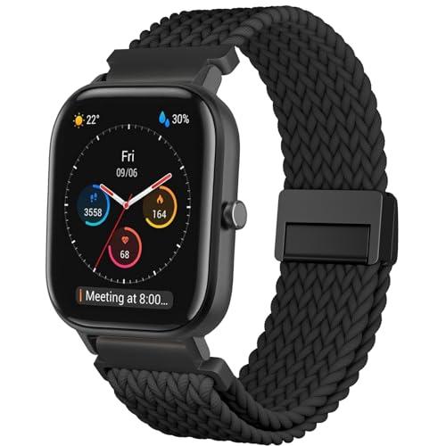 【並行輸入品】CUNUJIX 編組腕時計バンド 20mm Amazfit GTR Mini/GTS 4 Mini/GTS 4/GTS 3/GTSの画像