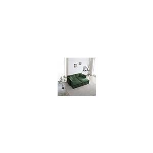 【並行輸入品】 Linyuanwai Chenille Fabric Ottoman Footrest to Combine With 2， 3